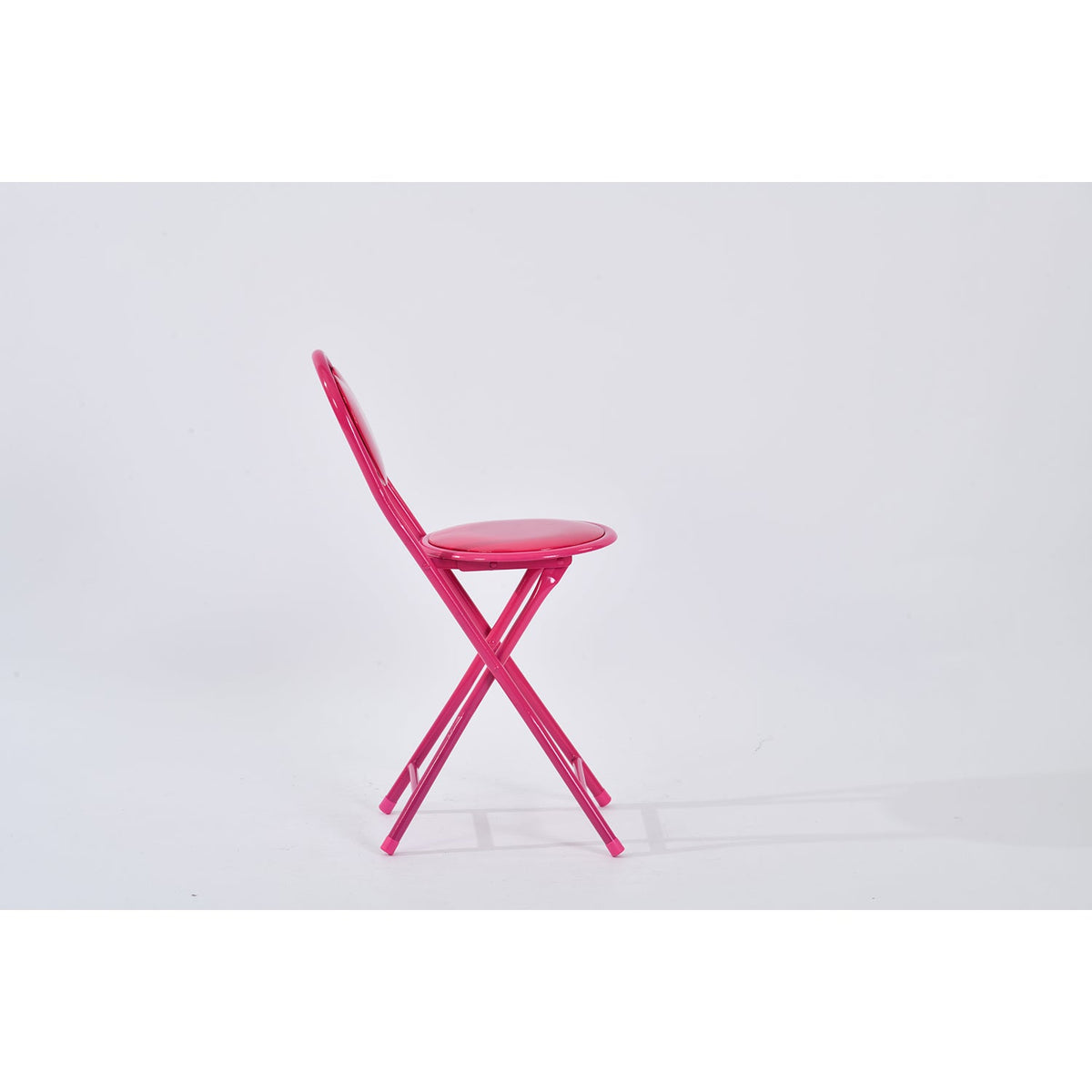 FARLEY HIGH GLOSS PVC RED 6PCS – Red Folding Chair