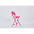 FARLEY HIGH GLOSS PVC RED 6PCS – Red Folding Chair