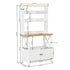 Modern Beech-White MDF Side Cabinet - FARM SIDE CABINET