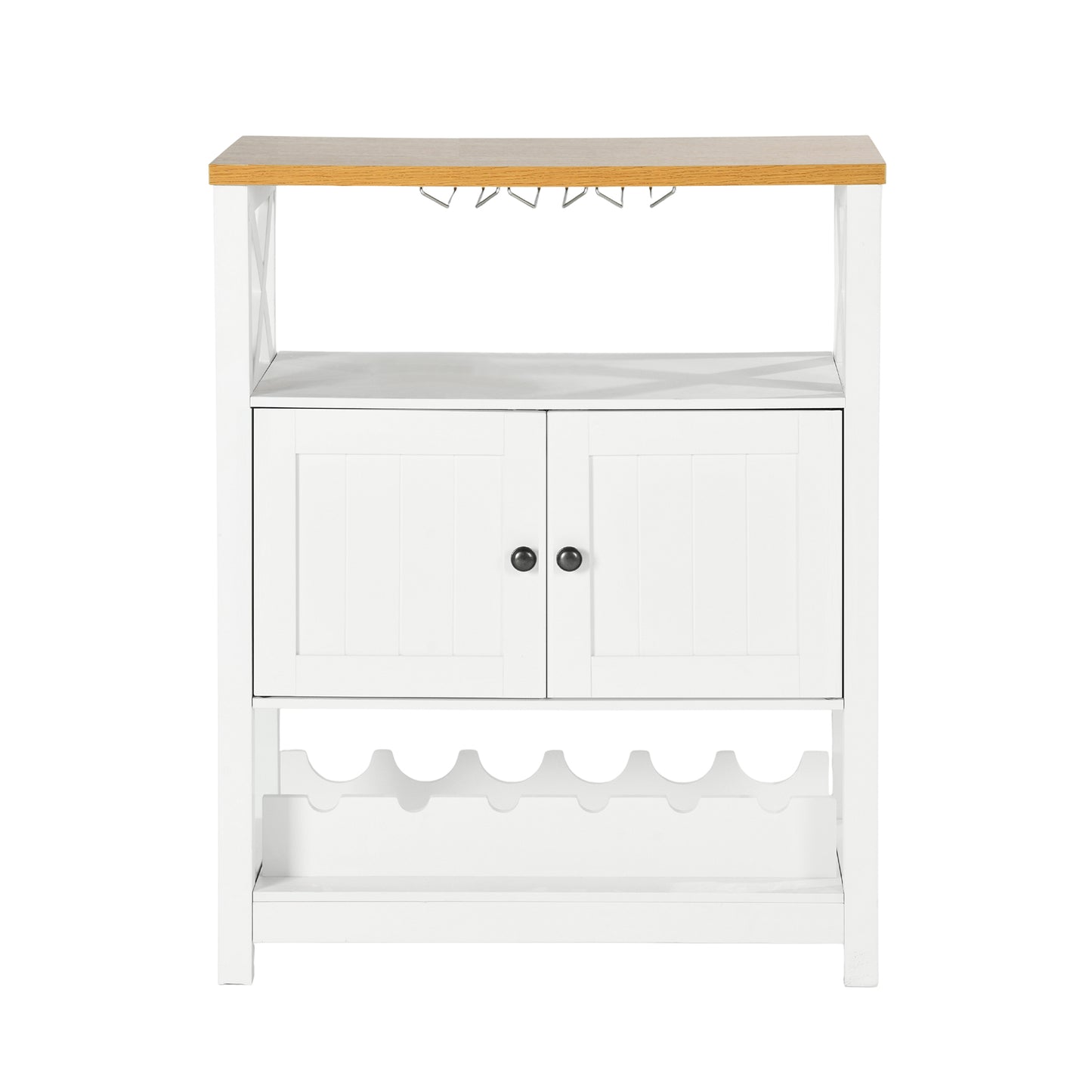 Modern White MDF Wine Storage – FARM WINE CABINET A