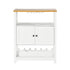Modern White MDF Wine Storage – FARM WINE CABINET A