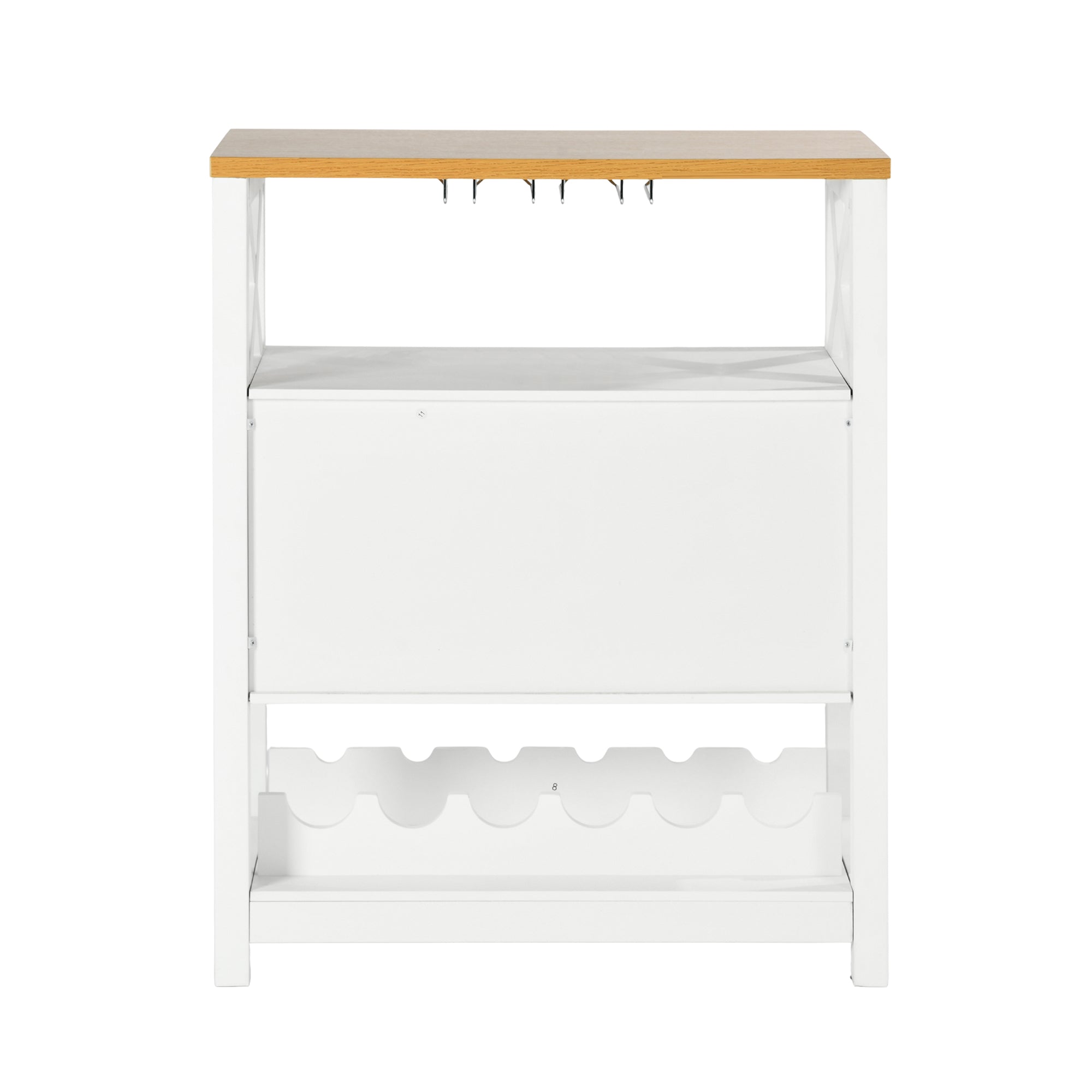 Modern White MDF Wine Storage – FARM WINE CABINET A