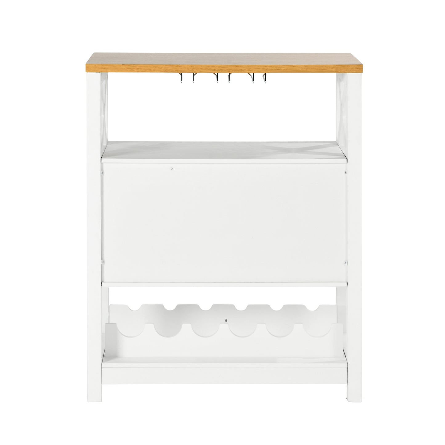 Modern White MDF Wine Storage – FARM WINE CABINET A