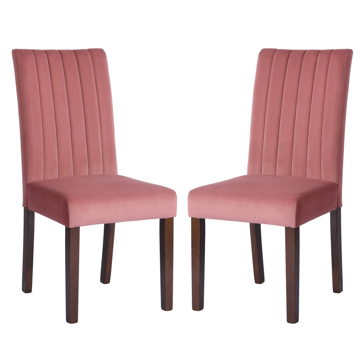 Fawn Velvet Dining Chair