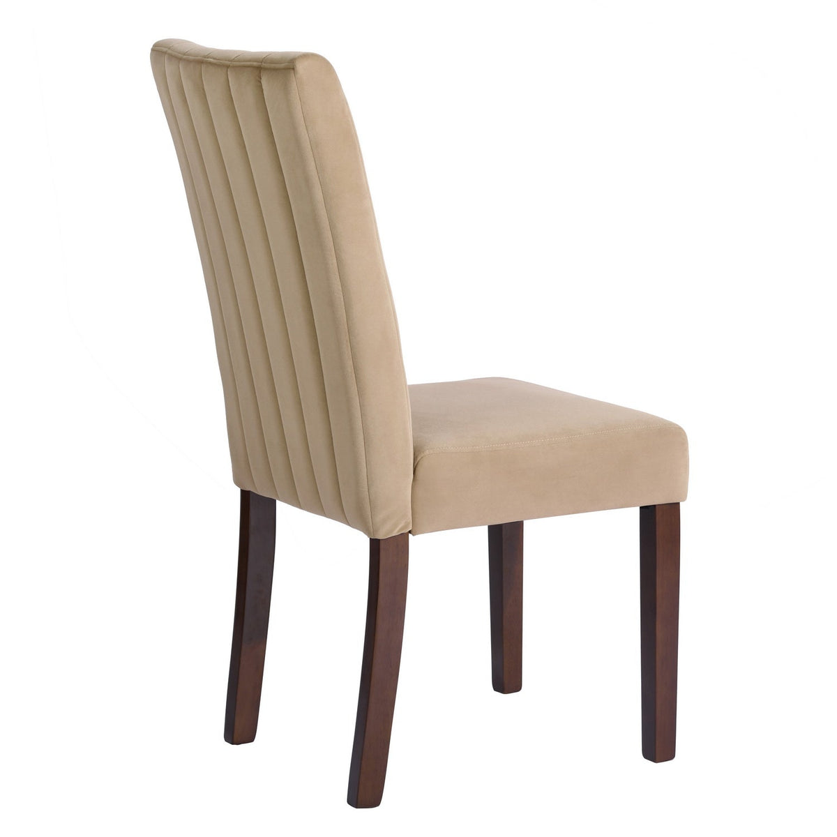 Fawn Velvet Dining Chair