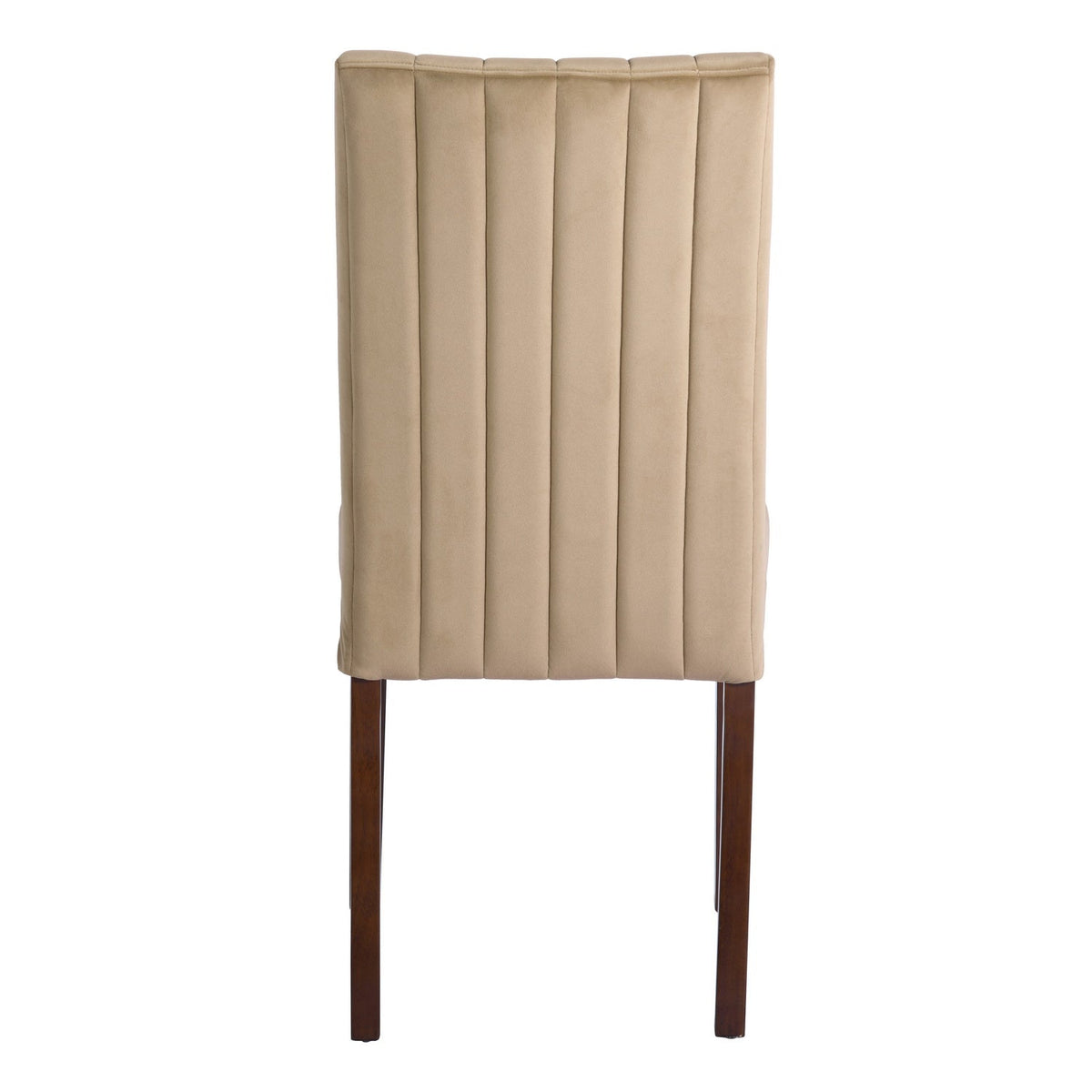 Fawn Velvet Dining Chair