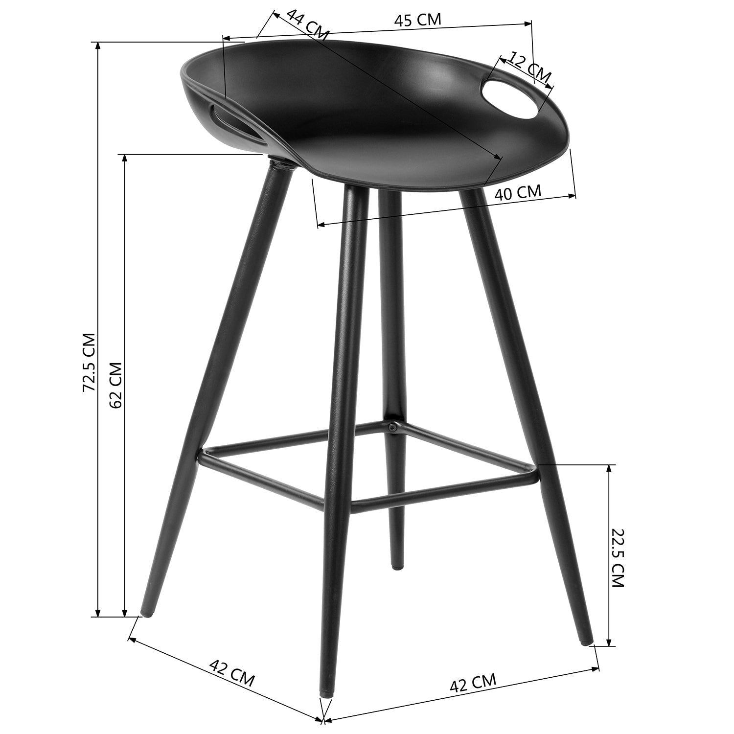 Fiyan Counter Barstool