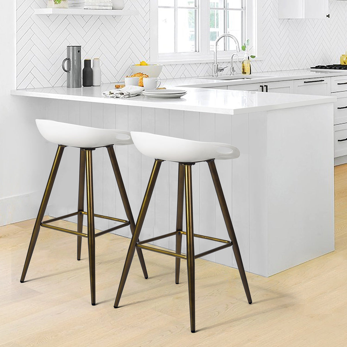 Fiyan Pp Seat Bar Stool