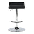 Modern Chrome Bar Stool, Black PVC Seat – FLANAGAN CHROME BLACK
