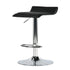Modern Chrome Bar Stool, Black PVC Seat – FLANAGAN CHROME BLACK