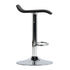 Modern Chrome Bar Stool, Black PVC Seat – FLANAGAN CHROME BLACK