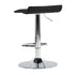 Modern Chrome Bar Stool, Black PVC Seat – FLANAGAN CHROME BLACK