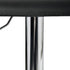 Modern Chrome Bar Stool, Black PVC Seat – FLANAGAN CHROME BLACK