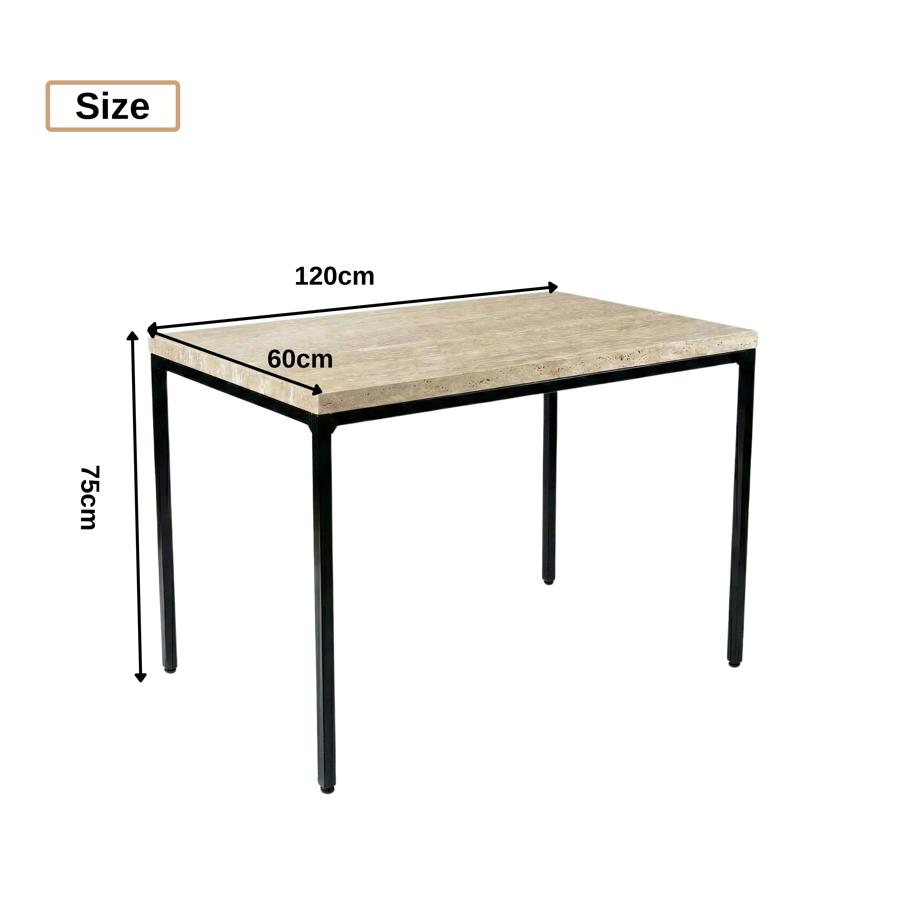 Modern Minimalist Dining Table, Sleek Design - FLEEP FLOOP