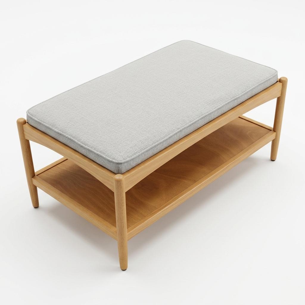 Modern Minimalist Solid Wood, Soft Cushion – FLETCHER COFFEE TABLE