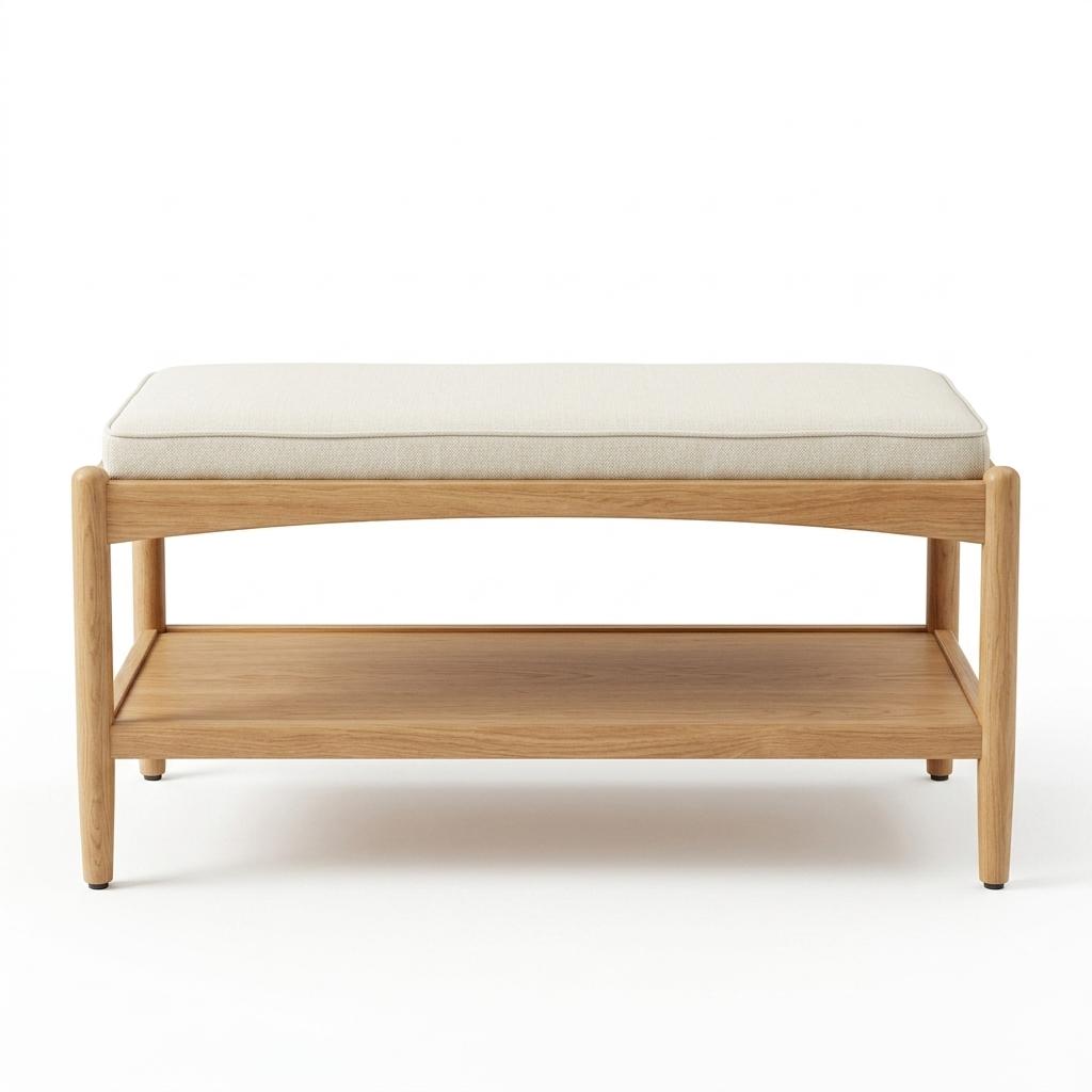 Modern Minimalist Solid Wood, Soft Cushion – FLETCHER COFFEE TABLE