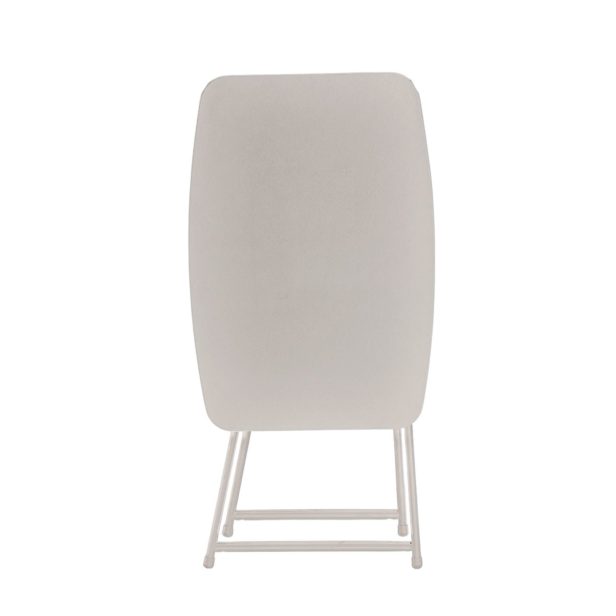 Modern Adjustable Table, Ivory Metal Frame - FLEXI OFF WHITE
