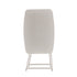 Modern Adjustable Table, Ivory Metal Frame - FLEXI OFF WHITE