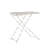 Modern Adjustable Table, Ivory Metal Frame - FLEXI OFF WHITE