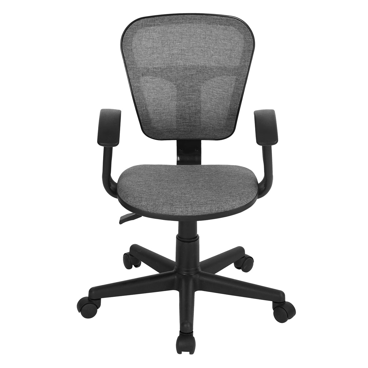 Modern Ergonomic Fabric Office Chair – FLYING ARM GREY