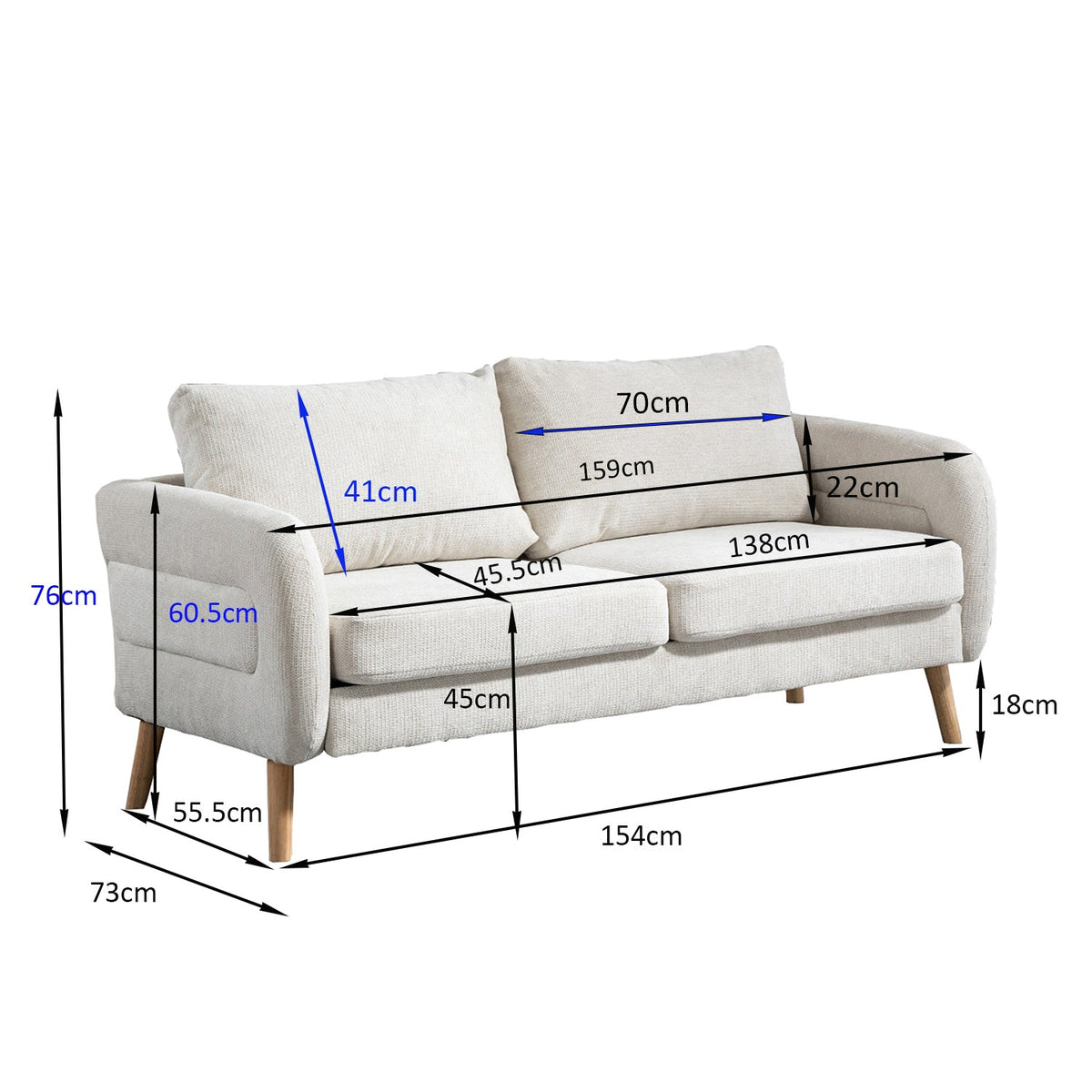 Foal 2 Seater Sofas