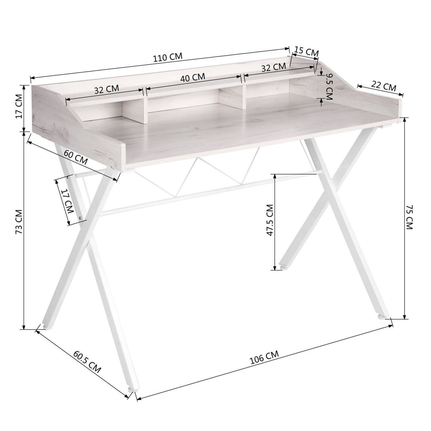 Fort Wooden Office Desk