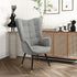 Funkel Black Gold Leg Accent Chair