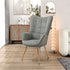 Funkel Natural Wood Accent Chair