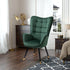Funkel Black Gold Leg Accent Chair
