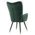 Funkel Black Gold Leg Accent Chair