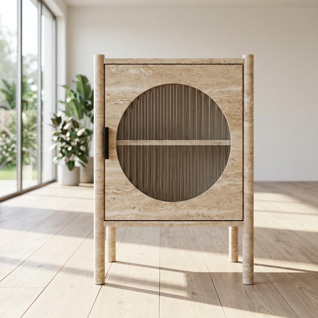 Modern Minimalist End Table, Sleek Accent Design - GADRON