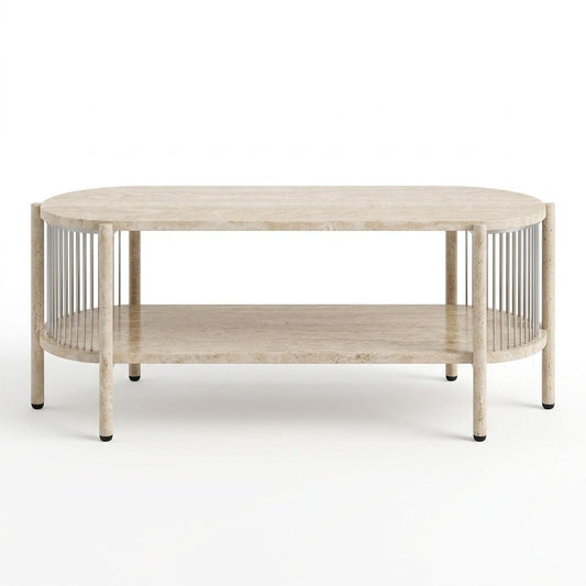 Modern Minimalist TV Stand, Sleek Storage - GHOQANS