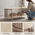 Modern Minimalist TV Stand, Sleek Storage - GHOQANS