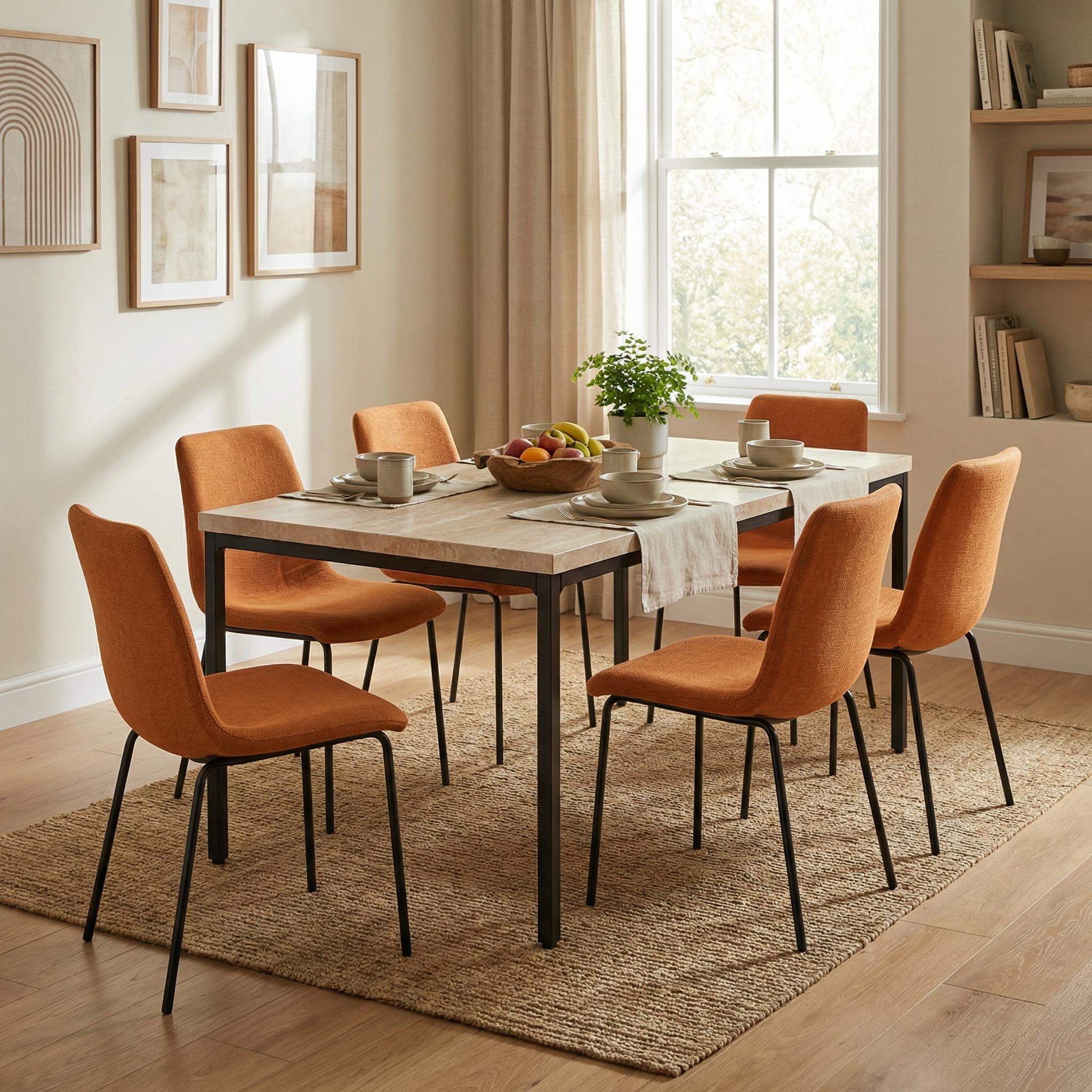Modern Minimalist Dining Table, Sleek Design - GLEEP GLORP