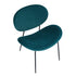 Globe Velvet Accent Chair