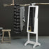 Modern Mirrored Cabinet, MDF & Glass - GODRIC WHITE