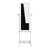 Modern Mirrored Cabinet, MDF & Glass - GODRIC WHITE
