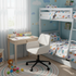 Modern Chenille Office Chair, Adjustable Gaslift - ROSS KD