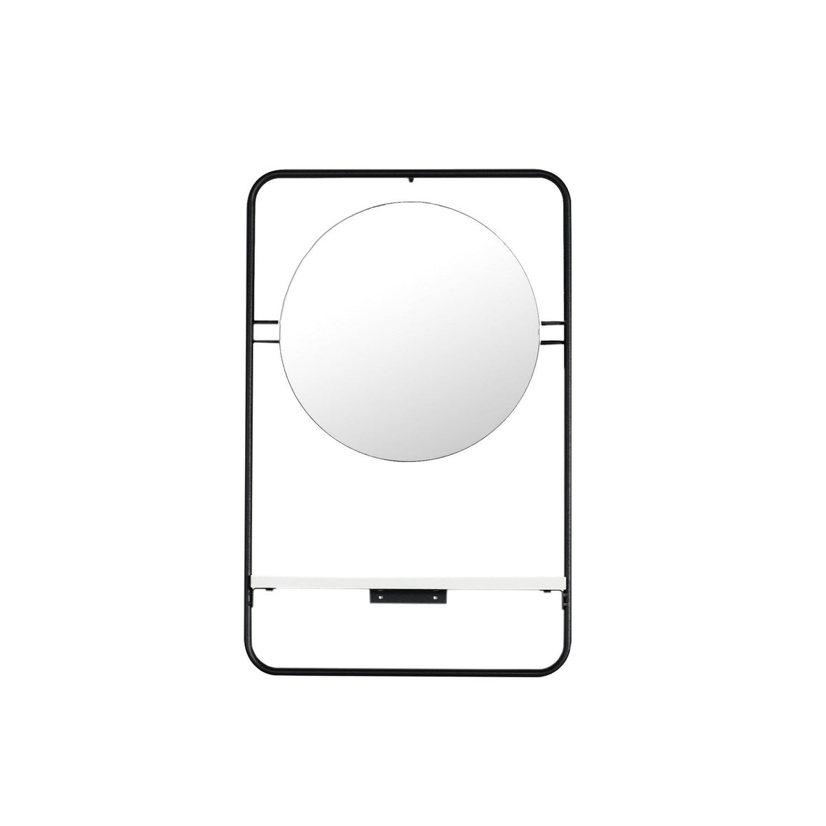 Hagan Wall Shelf With Mirror