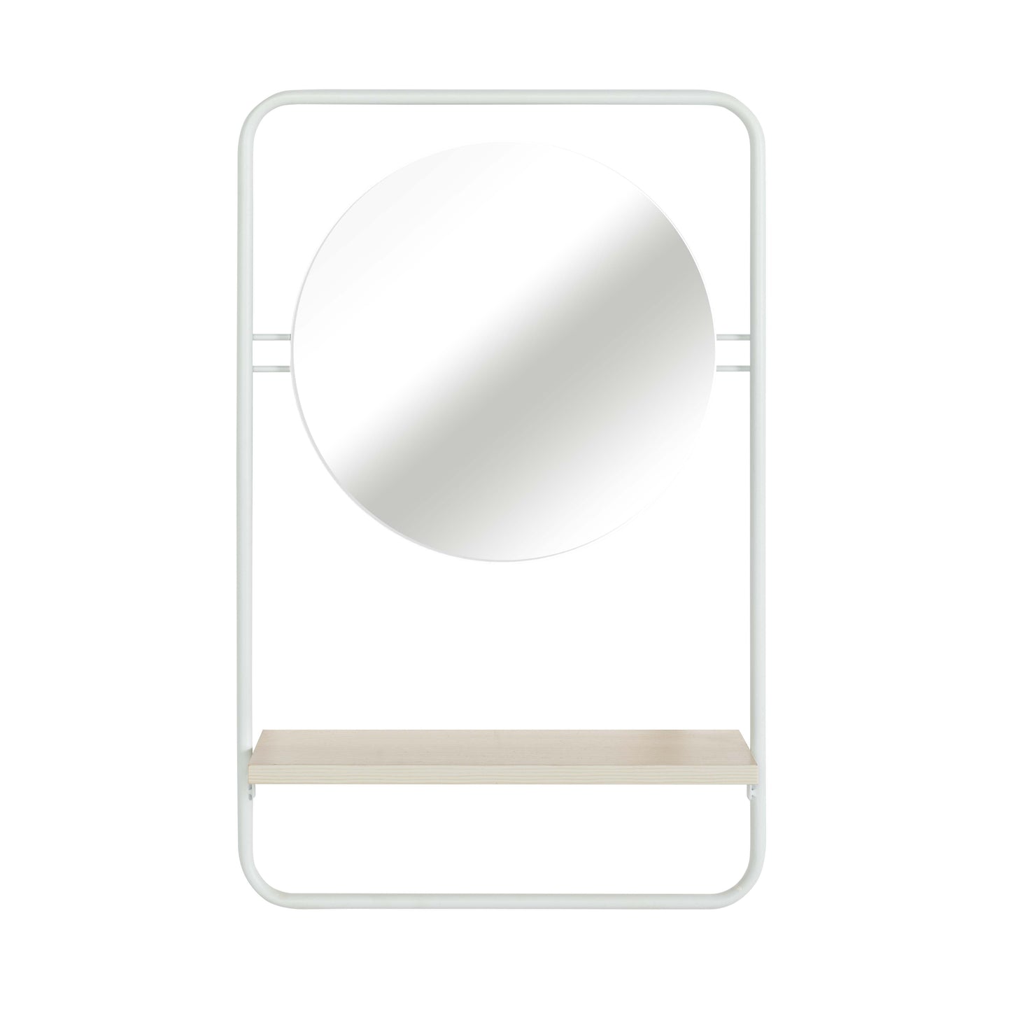 Hagan Wall Shelf With Mirror