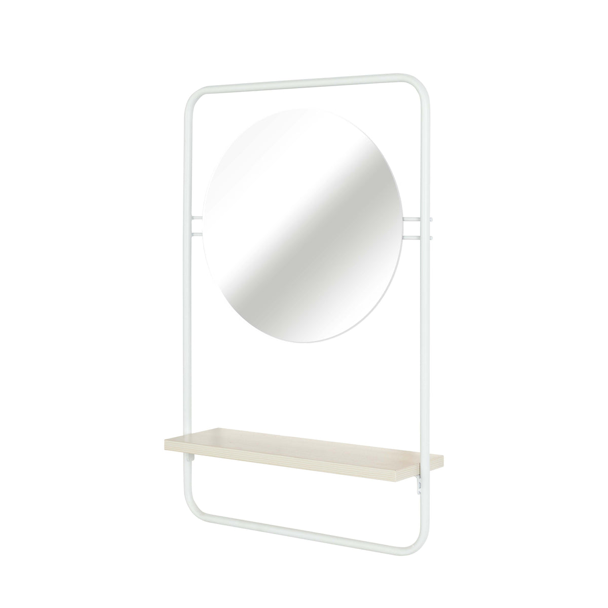Hagan Wall Shelf With Mirror