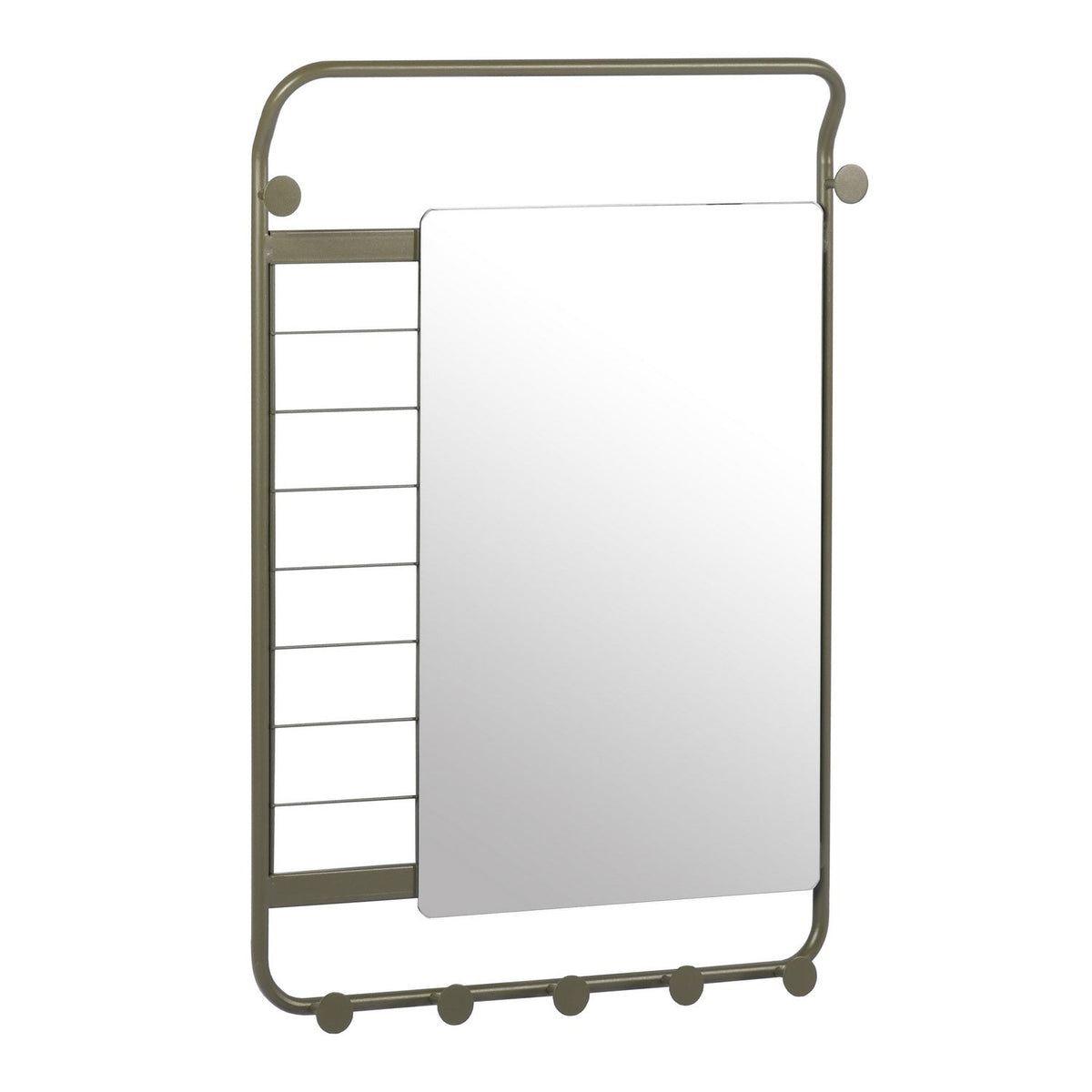 Hammer Wall Shelf With Mirror