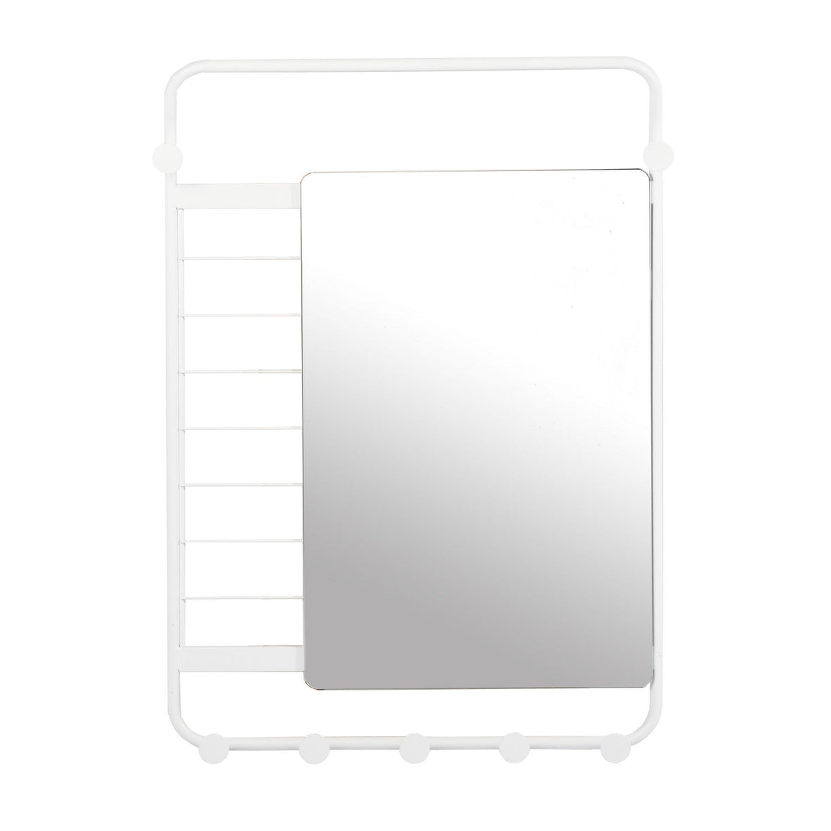 Hammer Wall Shelf With Mirror