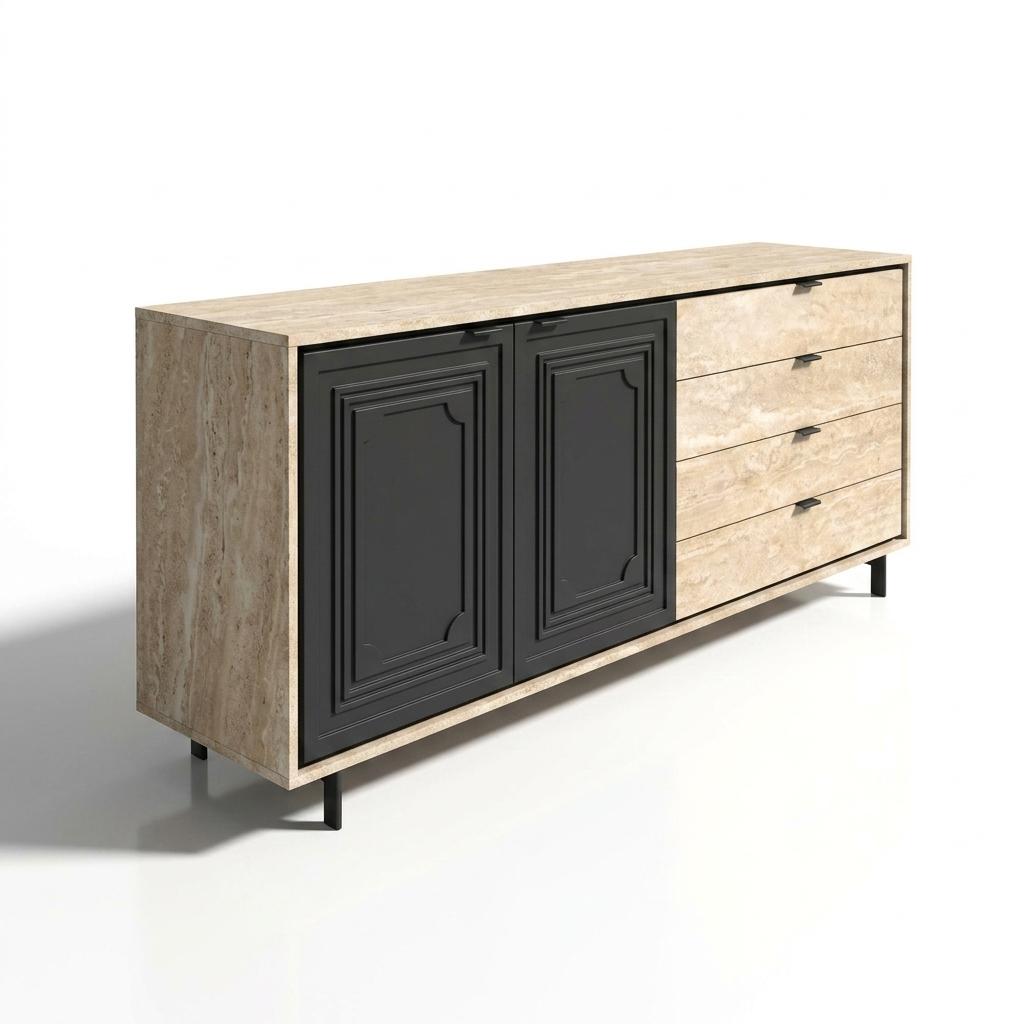 Modern Sideboard, Sleek Storage Cabinet - HAVOR