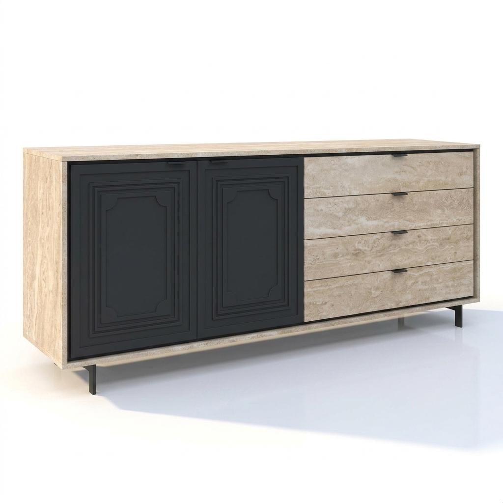 Modern Sideboard, Sleek Storage Cabinet - HAVOR