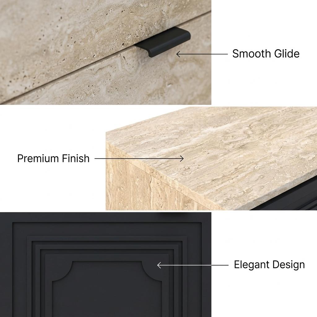 Modern Sideboard, Sleek Storage Cabinet - HAVOR