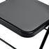 Modern Folding Chair, Grey PVC & Metal - FAIR PVC CHILI RED 6 PCS GREY