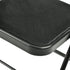 Modern Velvet Folding Chair, Metal Frame - FAIR VELVET BLACK 6PCS