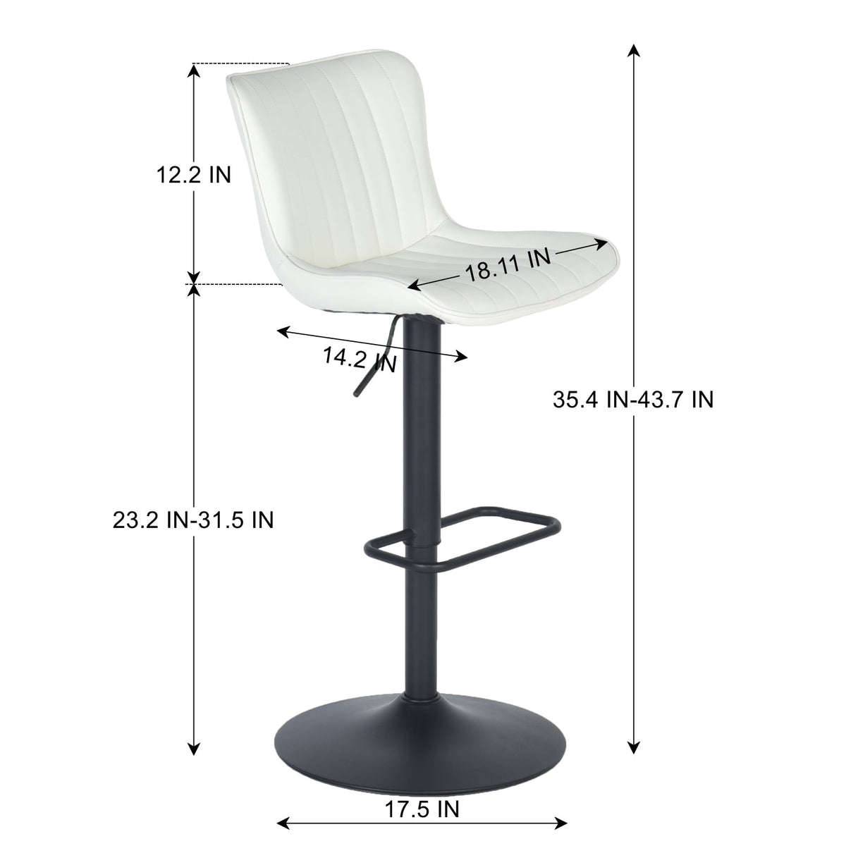 Hend Pu Bar Stool
