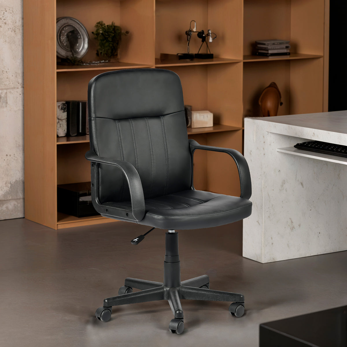 Modern Ergonomic PU Office Chair – HERMO